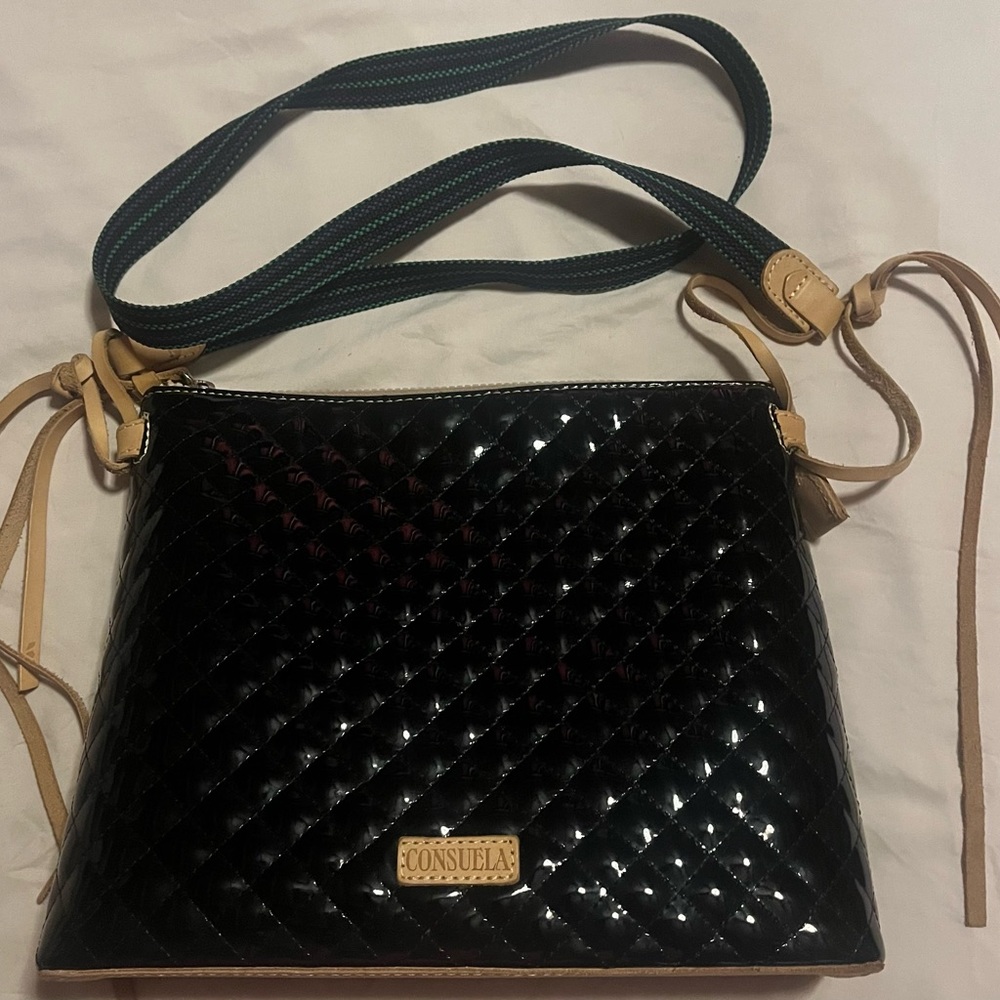 Consuela Black Quilted Women's Bag